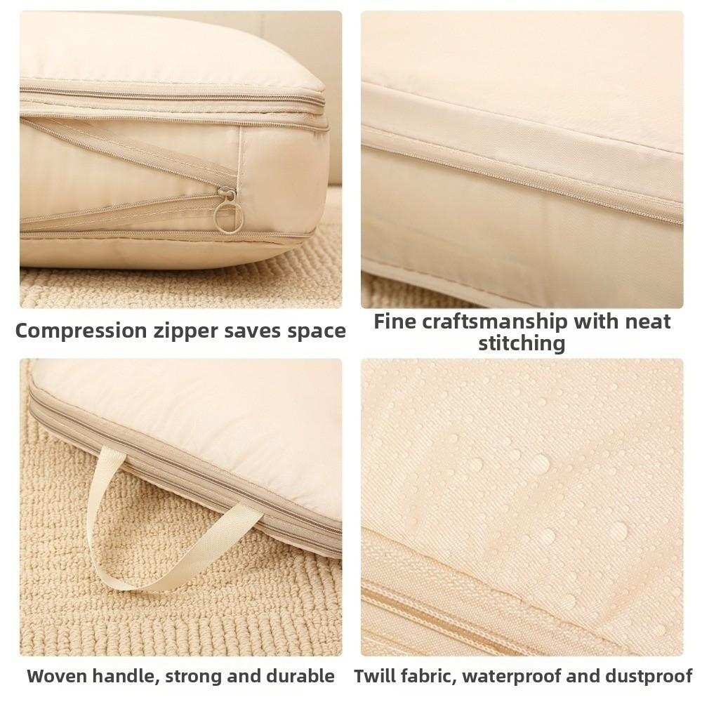 6Pcs/Set Washable Luggage Compression Bag Large Capacity Packing Cubes Set  Wardrobe Organization