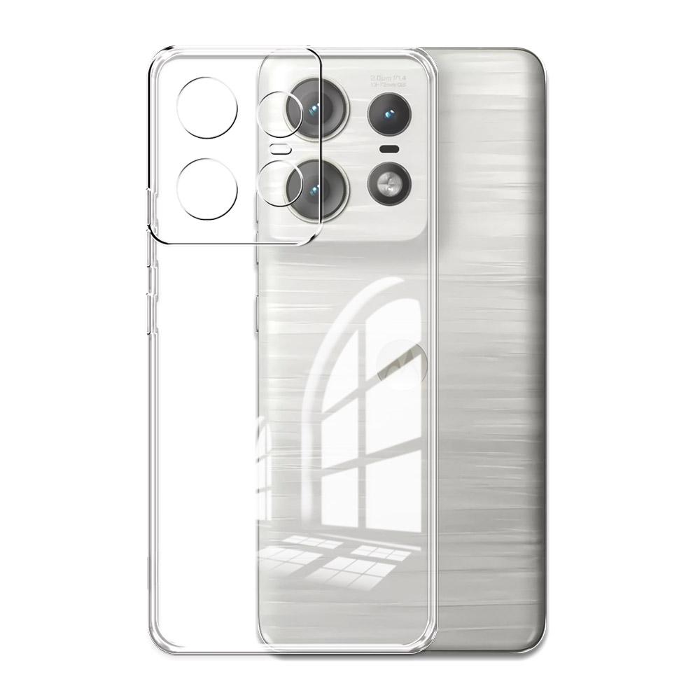 Für Moto Edge 50 Pro Hülle Klar Silikon Weiche Handyhülle Für Moto Edge50Pro Schutzhülle Coque auf Motorola Edge 50 Pro Funda