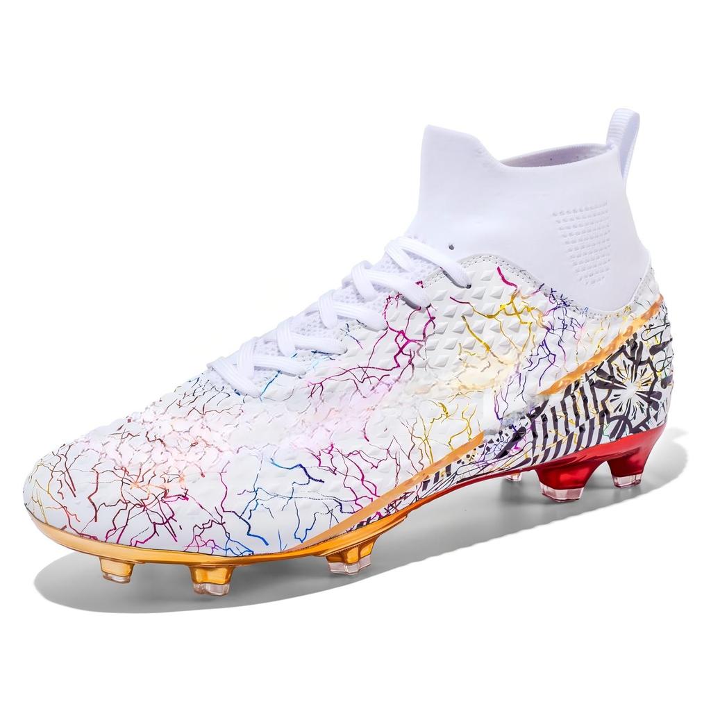 Tacchetti da Calcio di Alta Qualità Scarpe da Calcio Professionali per Società Scarpe da Calcio per Allenamento su Erba all'Aperto Scarpe Sportive per Bambini