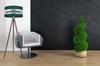 MODERN TRIPOD FLOOR LAMP CHROME LED LAMPSHADE