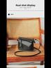Retro-Style Genuine Leather Large-Capacity Ladies' Crossbody Shoulder Bag