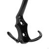 10x Coat Hooks Robe Hanger Storage Organizer Double Wall Mounted for Living Room