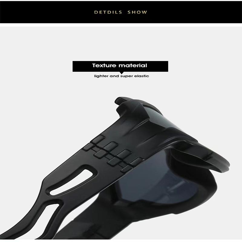 New Punk One Piece Sunglasses Y2k Luxury Brand Wrap Around Sun Glasses 2000's Shades Eyewear UV400 Female Designer Eyeglasses