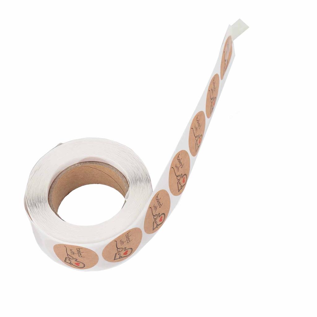 500PCS Baking Designed Decorative Sticker for DIY Desserts Boxes