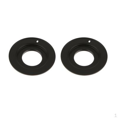 2 Pieces Lens Mount Adapter for C-Mount To E-P Micro /3 Camera
