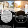Universal Auto Steering Wheel Sheath Heat-Resistant Steering Wheel Sun Block  Summer Use