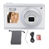 4K Digital Camera Dual HD IPS Screen 10x Optical Zoom Autofocus Retro Compact Digital Camera with Telescopic Lens for