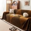 Thick Striped Sofa Cover Modern Simple Sofa Protector Throw Blanket