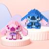 LiLo Stitch Toys Building Block Angel lega Cartoon Character Assembled Model Toys For girl Children Birthday Gifts