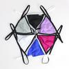 Men's Sexy Low-Rise Thong Solid Color High-Cut Thin Strap Seamless Breathable Body-Hugging Underwear
