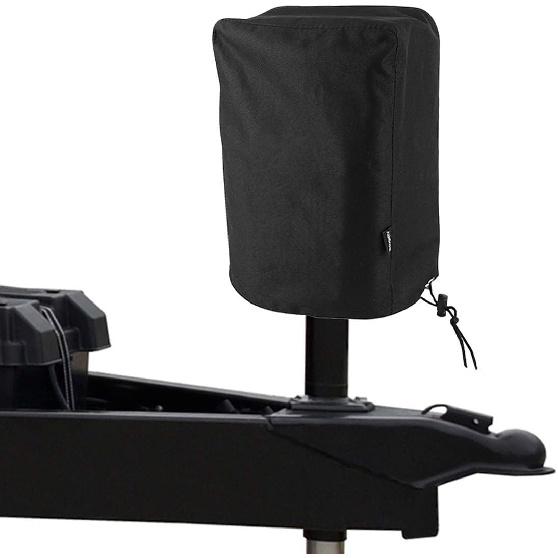 Electric Tongue Jack Cover, BougeRV 600D Universal Trailer RV Electric Tongue Jack Protective Cover (Size 14″H x 5″W x 10″D) чёрный