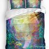 Tier Grün Fisch Bettbezug Bett Bettwäsche Set Für Doppel Zuhause Textil Steppdeckenbezug Kissenbezüge Schlafzimmer Bettwäsche Set (Kein Blatt)