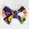 Halloween Day Hair Accessories Children's Pumpkin Headband Skull Head Ribbon Bow Nylon Headband Baby Headband