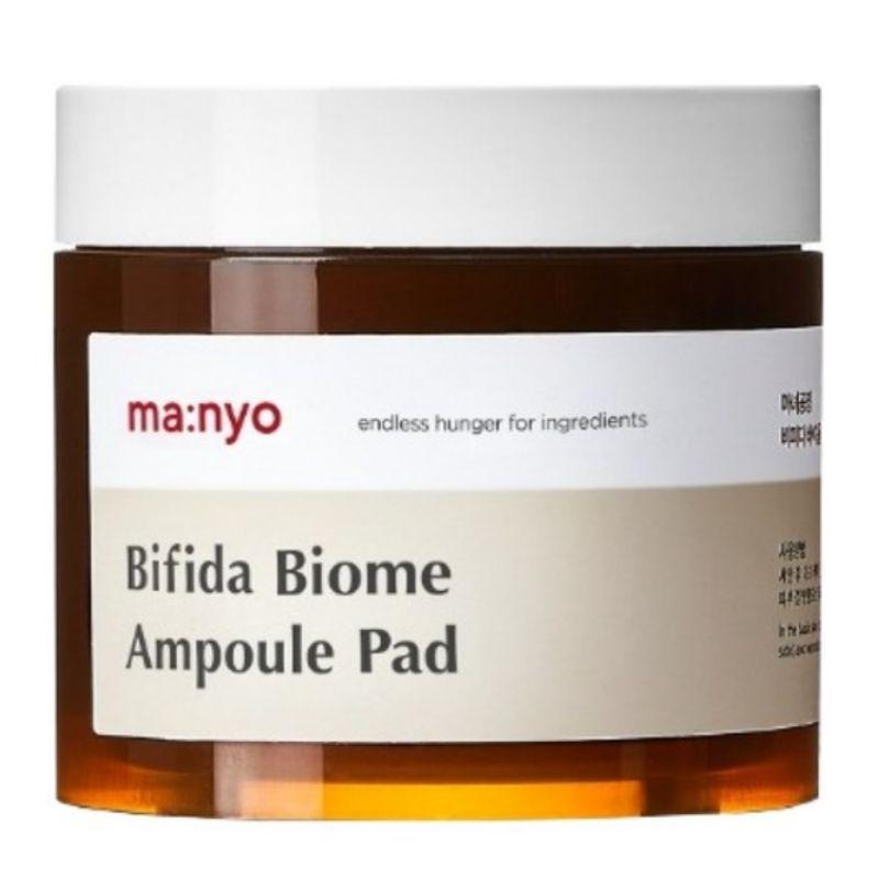 Manyo Factory Bifida Biome Ampoule Pad Skin Barrier Repair Hydrating Toner Pads 70pcs 150ml