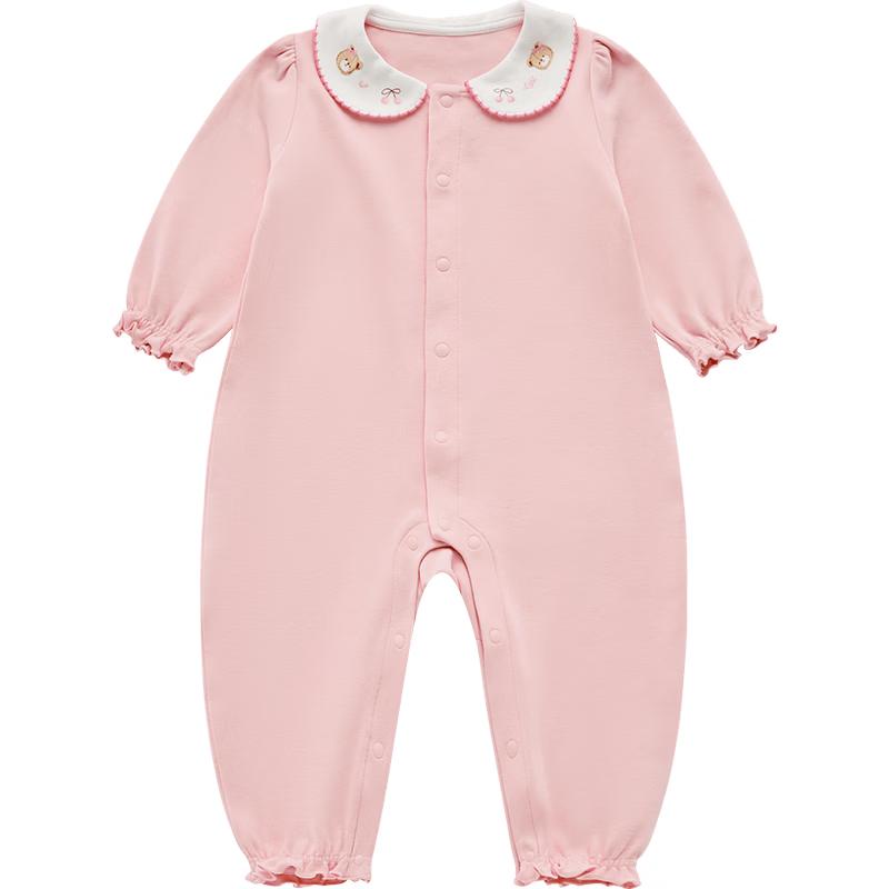 Labi Baby Girl s Full-Open Long-Sleeve Bodysuit 66