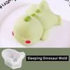 Cute Dinosaur Mousse Mold Pudding Silicone Mold Custard Mold Cake Mold Cartoon Green Dino Cake Decoration Baking Bakery Tool