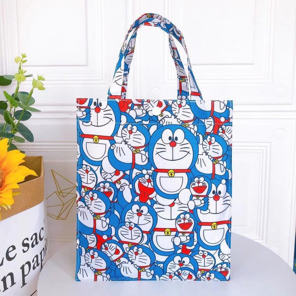 Pokonyan Chan Shin Cartoon Lunch Box Bag With Multipurpose Storage For Use Daily