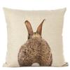 Cute Baby Animals Cushion Cover Home Decor Bunny Donkey Fox Decorative Pillows Pillow Case Baby Room Decoration