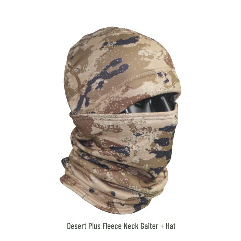 Winter Camouflage Fleece Neck Gaiter