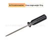 Size 16 Phillips/Flathead Screwdriver with Colored Handle & Magnetic Tip for Electrician and Automotive Repair