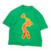 Hiphop Harajuku Grafikdruck Y2K Baumwoll T-Shirt Einzigartiges Punk Kurzarm T-Shirt Streetwear Rock Goth Übergroßes Reines Baumwoll T-Shirt