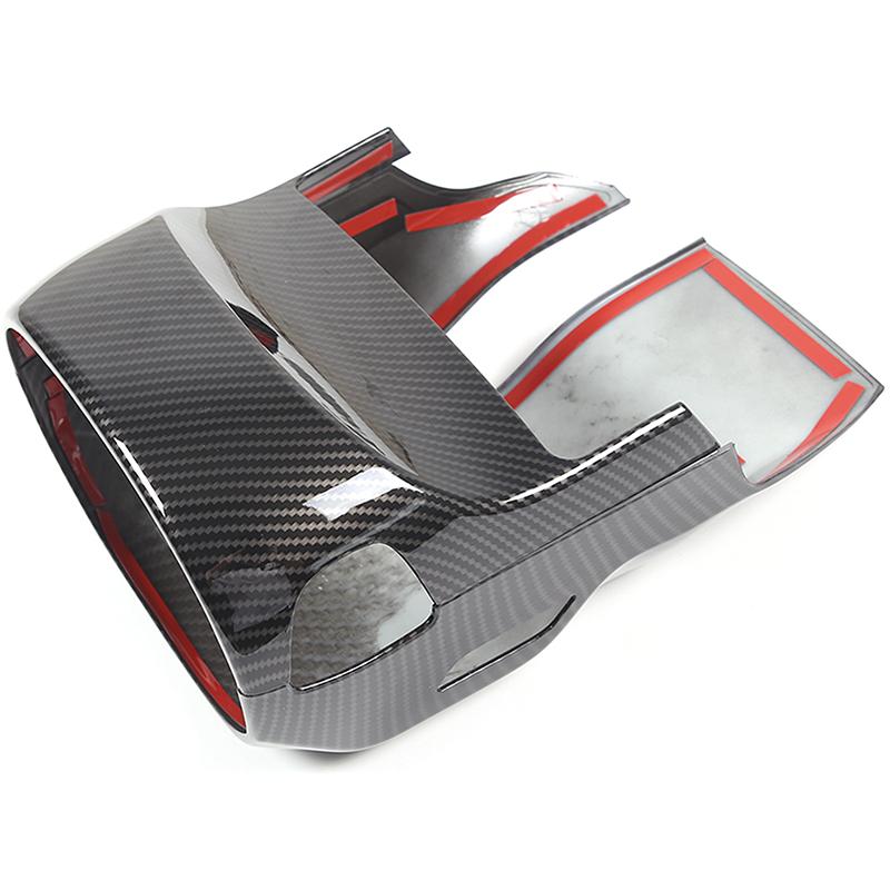 

ABS Carbon Fber For Toyota GR Supra MK5 A90 2019-2025 Steering Wheel Steering Column Base Cover Decorative Sticker Accessories