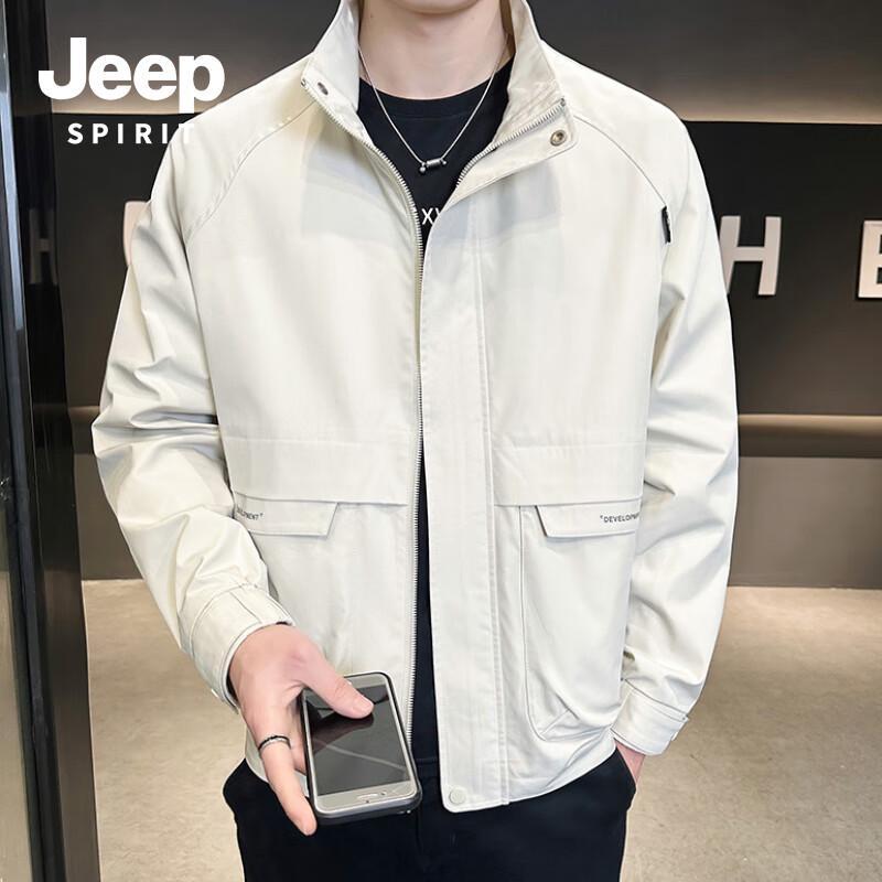 

JEEP SPIRIT Men s Autumn Casual Business Jacket 3XL