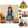 Cute And Colorful Dinosaur Print Backpack For Kids Perfect For Preschool Activities