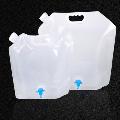 5/10l Portable Folding Water Bags Large Capacity Outdoor Travel Camping Water Container Water Storage Bucket