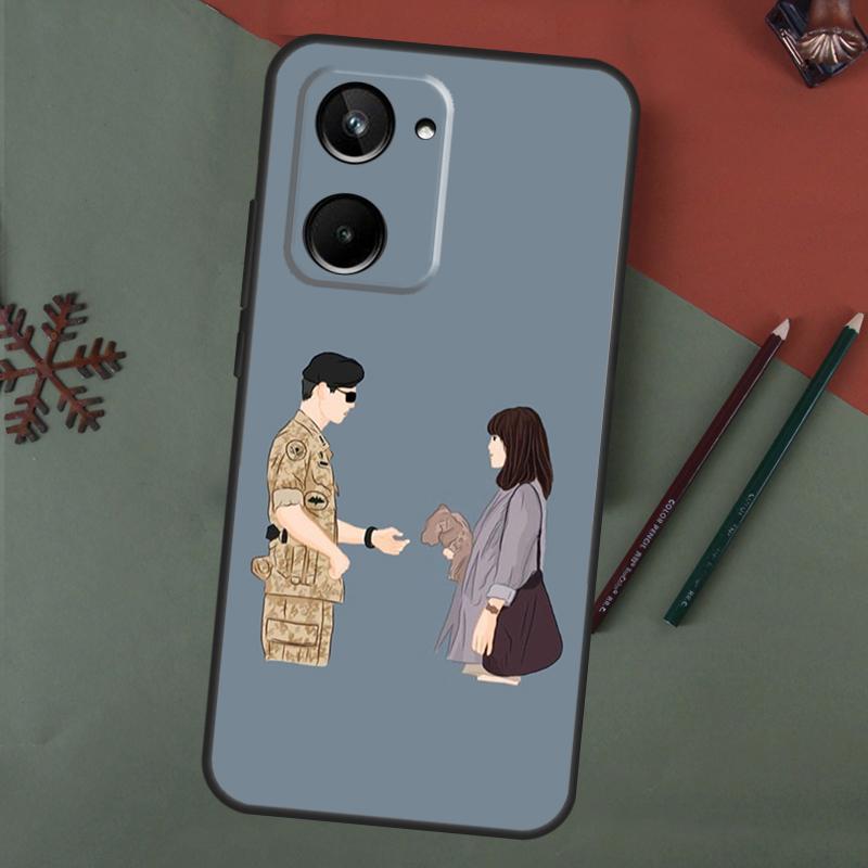 

Descendants Of The Sun Case For Realme C67 C51 C75 C63 C61 C65 C55 C53 C35 C71 11 12 13 14 Pro Plus GT6 GT7 15 Pro Realme 10 Pro Plus