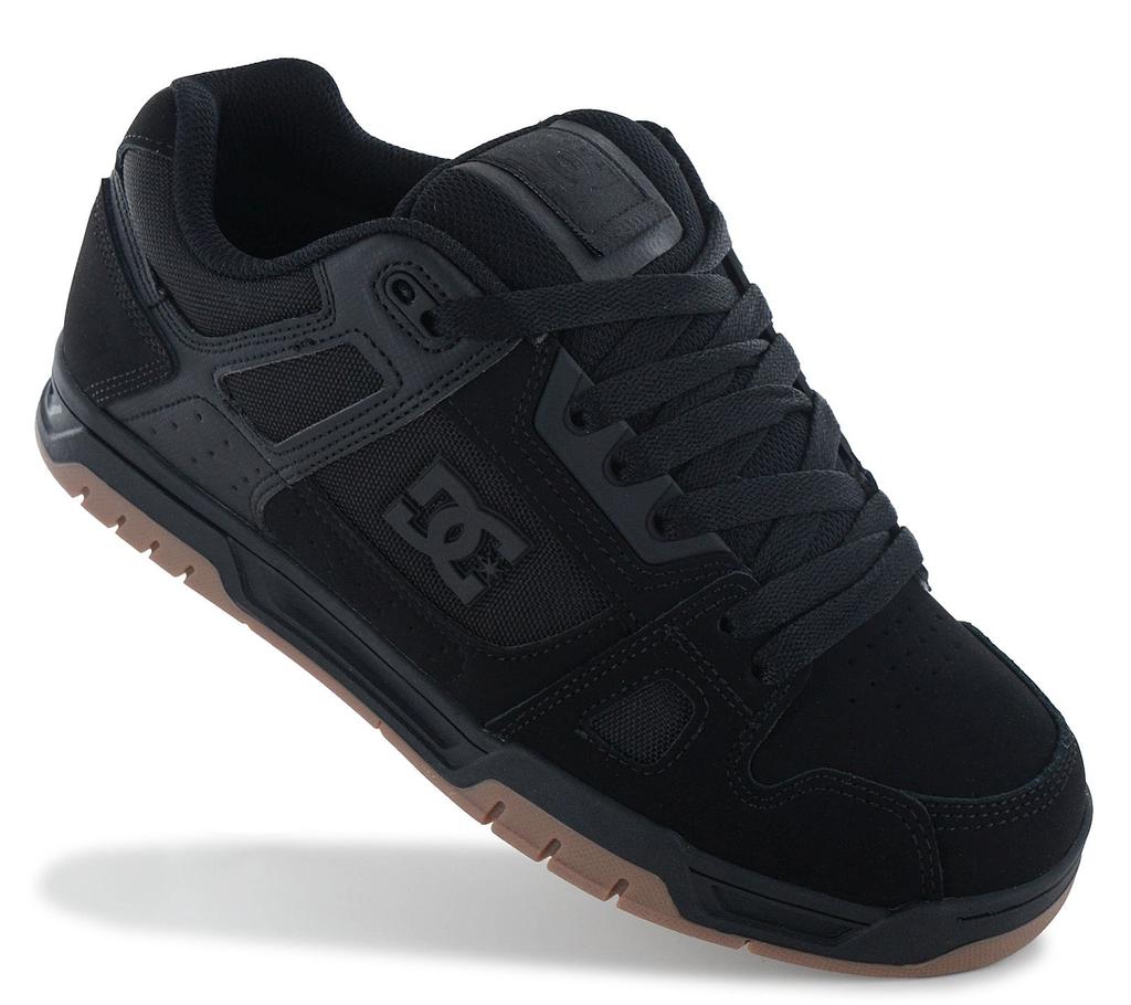 DC Shoes Stag - Men's Sneakers Skater Skate Shoes Leather Black 320188-BGM ORIGINAL