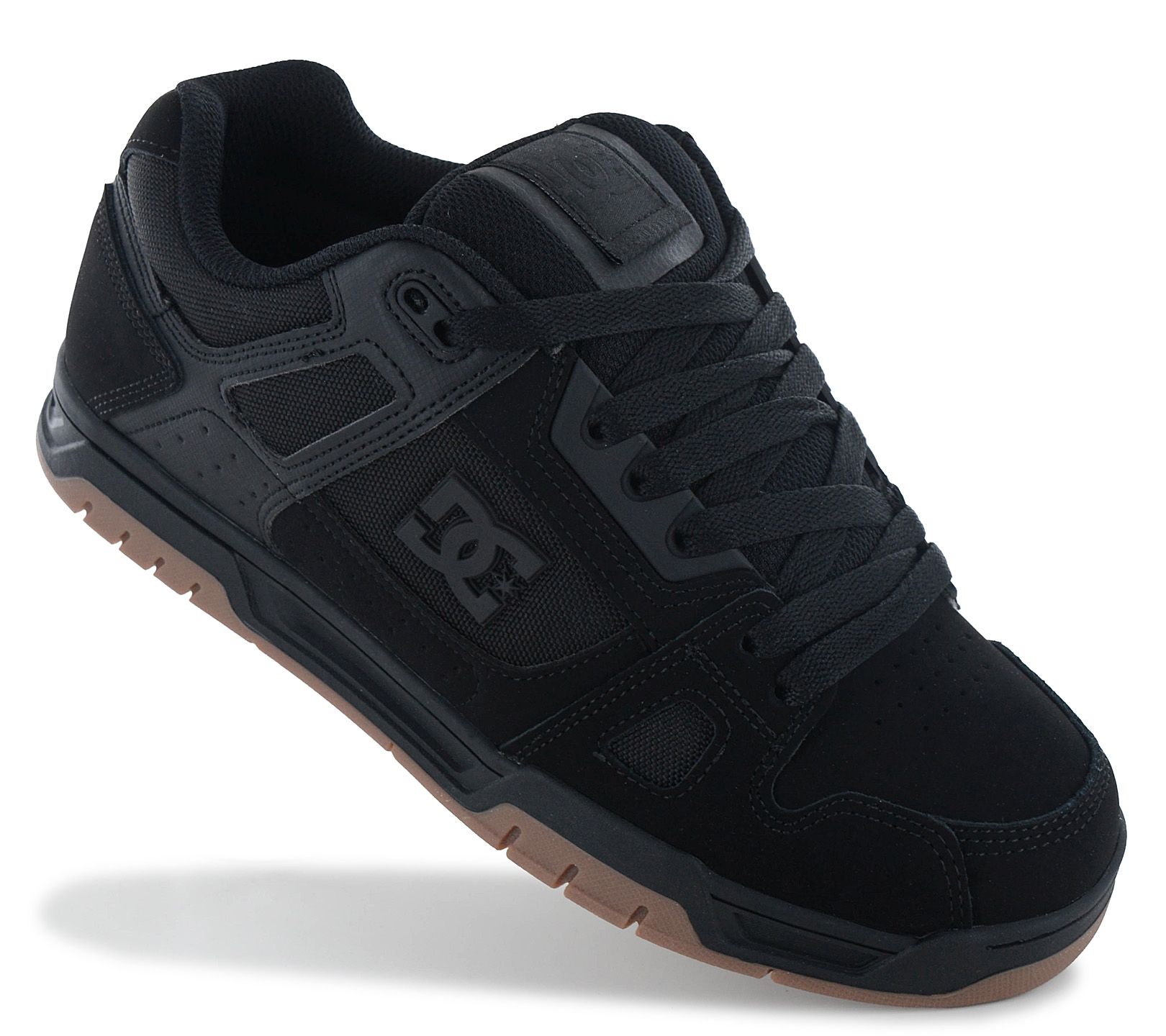 

DC Shoes Stag - Men s Sneakers Skater Skate Shoes Leather Black 320188-BGM ORIGINAL EU 41 чёрный