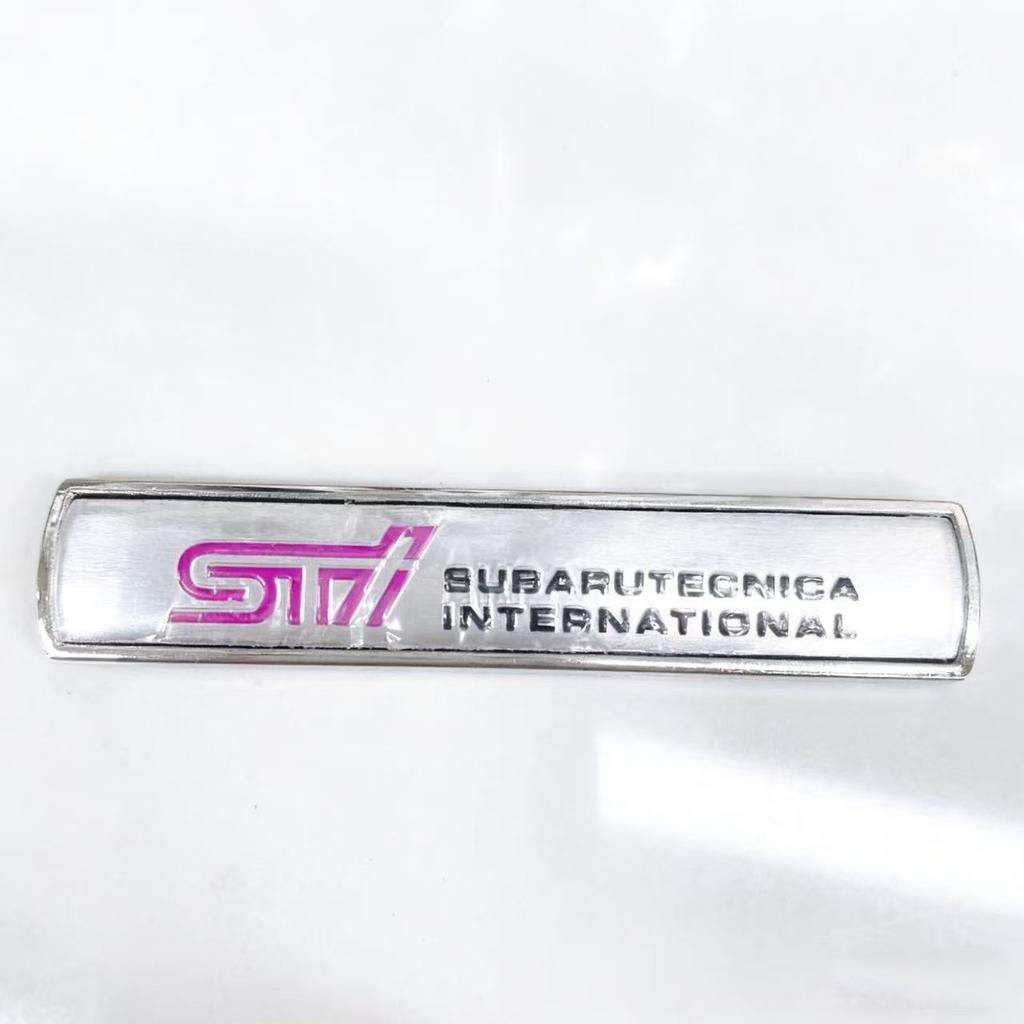 Car Metal sticker badge Accessory For Subaru STI Forester Impreza Legacy Outback XV BRZ WRX Tribeca Y10