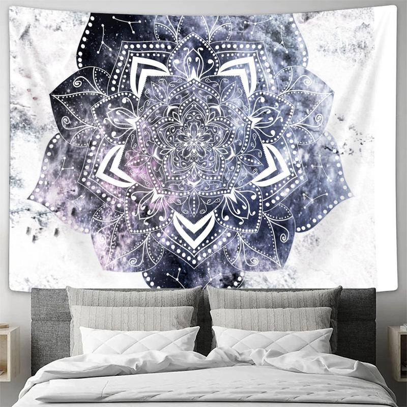 Mandala Pattern Hanging Cloth  Decorative Wall Tapestry