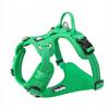 Harnais pour chien - truelove - front line xs - vert - réglage 4 points - coutures réfléchissantes