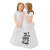 Friend Statue You Are The Sister I Got to Choose Ornament Friendship Figurine for Holiday Present an