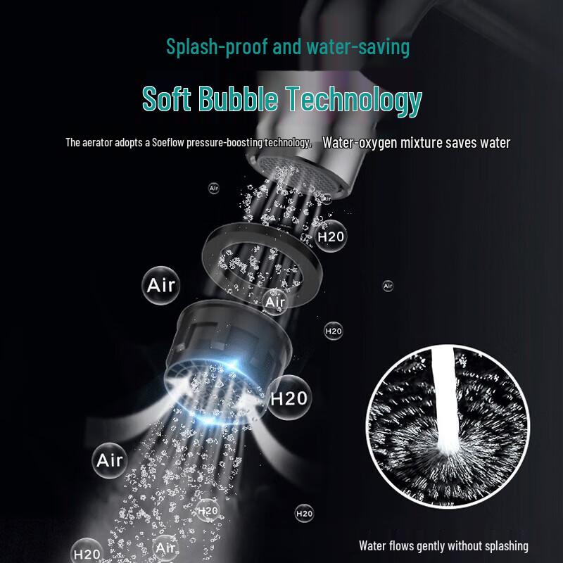 Sishen Muge 304 Stainless Steel Basin Faucet