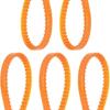 MB270 High Strength Motor Belts Pack of 5 Professional Seamstress Tool Plastic Texture Suitable for Old Sewing Machines