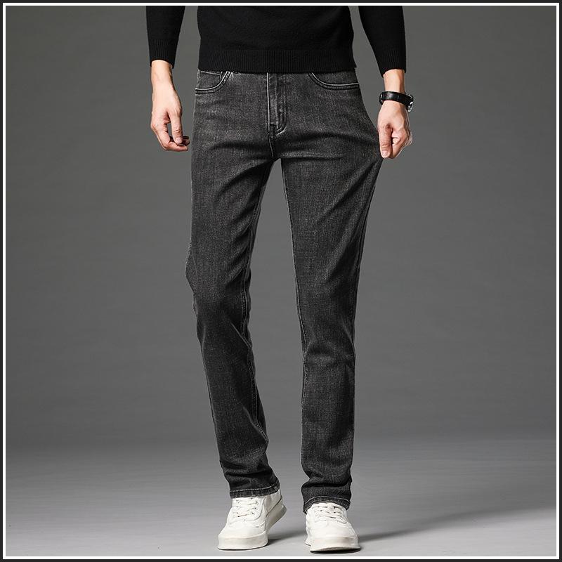 JYL Jeans men's spring wide Korean style direct daily flexible business