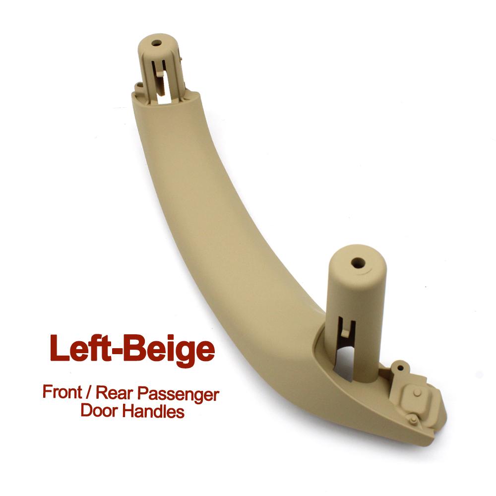 LHD Car Interior Front Left Driver Door Armrest Panel Cover Door Inner Handle Pull Trim For BMW X3 X4 F25 F26 2010-2016