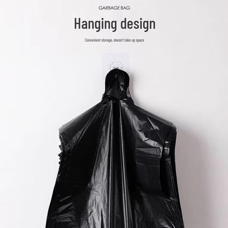 Liu Hang Vest-Style Black Trash Bags