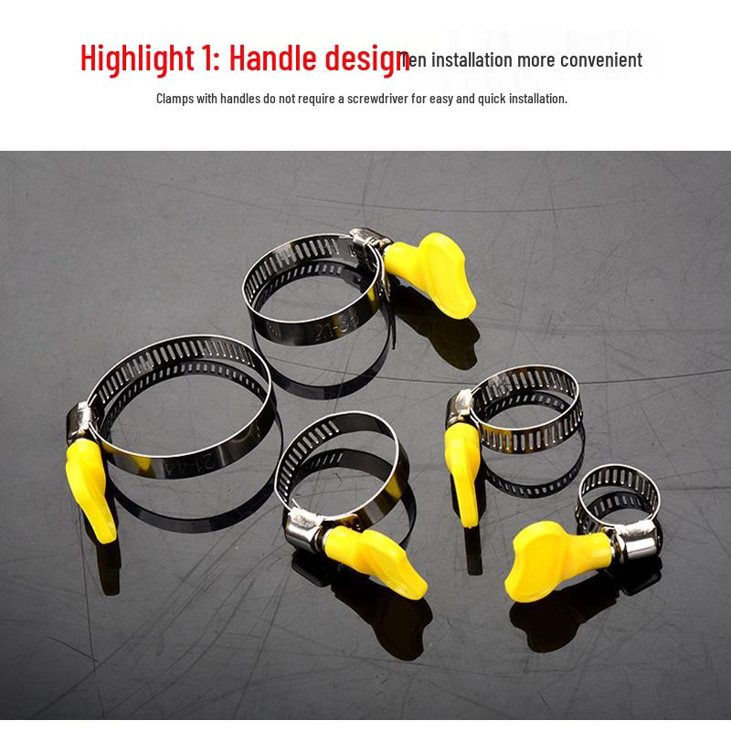 Stainless Steel Wire Hose & Pipe Clamp for Exhaust and Gas Systems