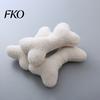 Sound Producing Dog Toy Plush Squeaky Bone Toy, Soft Lamb Wool Chewing with Built-in Sound, Washable Interactive Fetch Chew for Small Medium