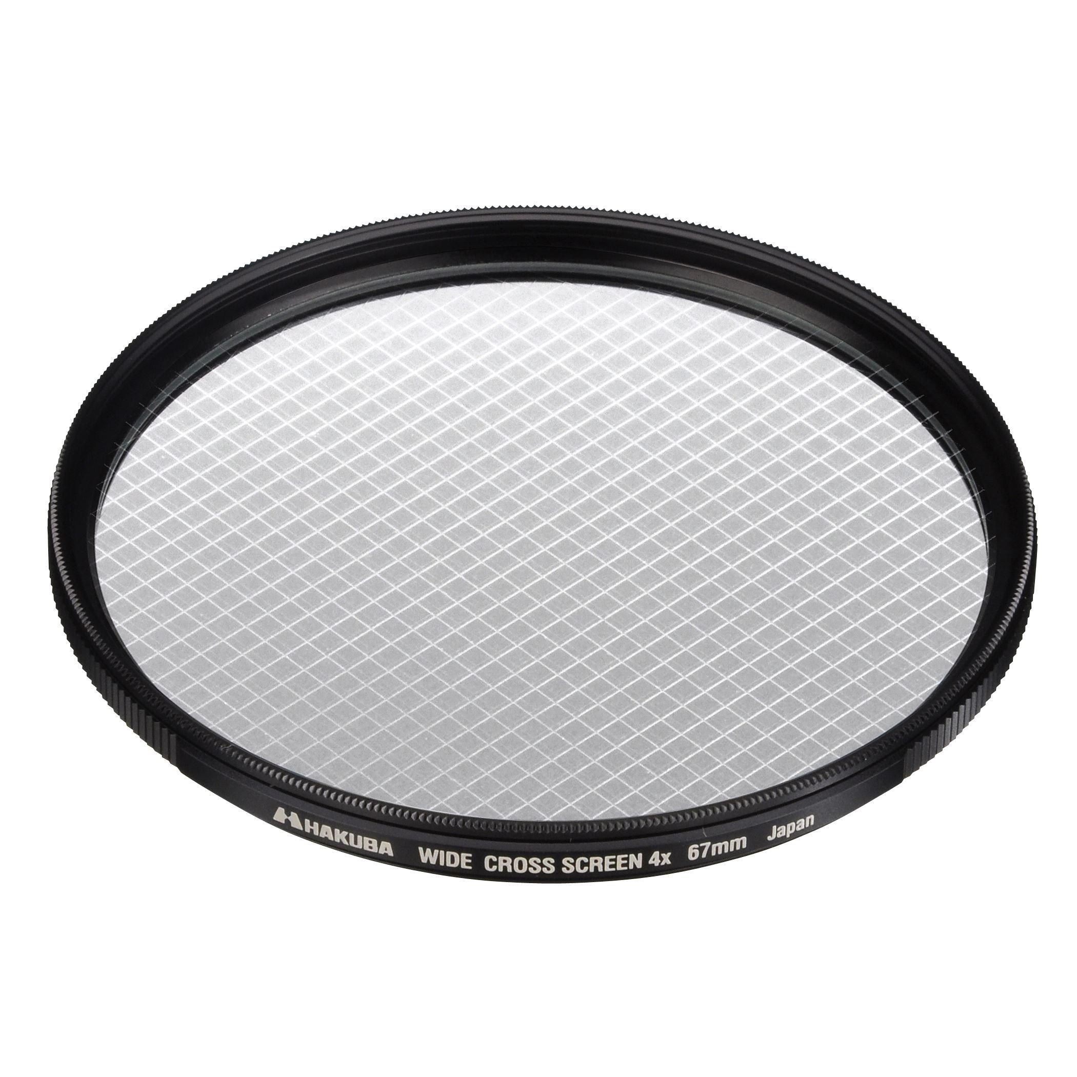 

HAKUBA 67mm Lens Filter Wide Cross Screen Filter Made in 4x, Japan, CF-WCS467