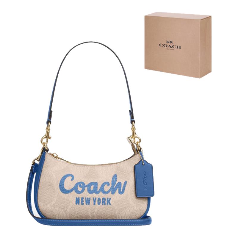 COACH Women's Teri Small Crescent Shoulder Bag CY734