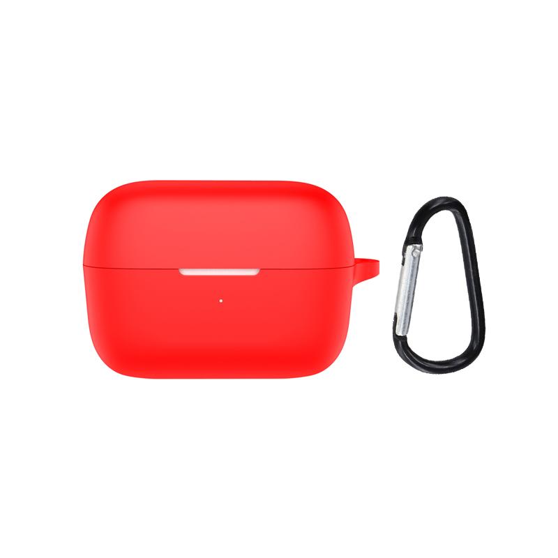 Силиконовый чехол для Soundcore C50i с карабином, ударопрочный, полностью защитный, чехол-кожура for Soundcore C50i красный