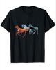 Wild Arabian Horses Funny Realistic Wild Arabian Horses T-Shirt