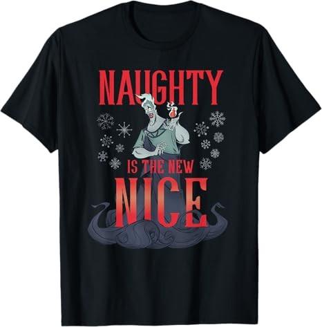Villains Holiday Hades Naughty Is The New Nice TShirt Black Size S 4xl S