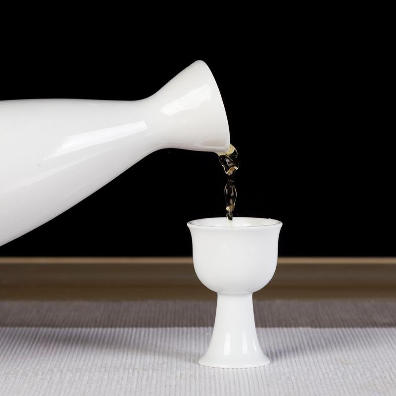 Japonská sada pro sake Domácí keramický dávkovač Baijiu Láhev Soju Sklenička na víno Restaurace Nápojové potřeby Barové potřeby Panáková sklenička