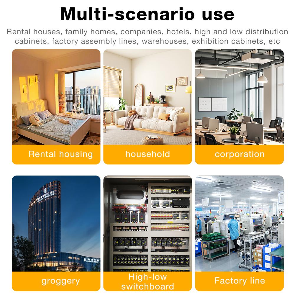KWS-306 Dreiphasen-Vierleiter-Hutschienen-Zähler Energiezähler Stromzähler AC Digitale Wattstundenzähler Stromzähler Smart Life